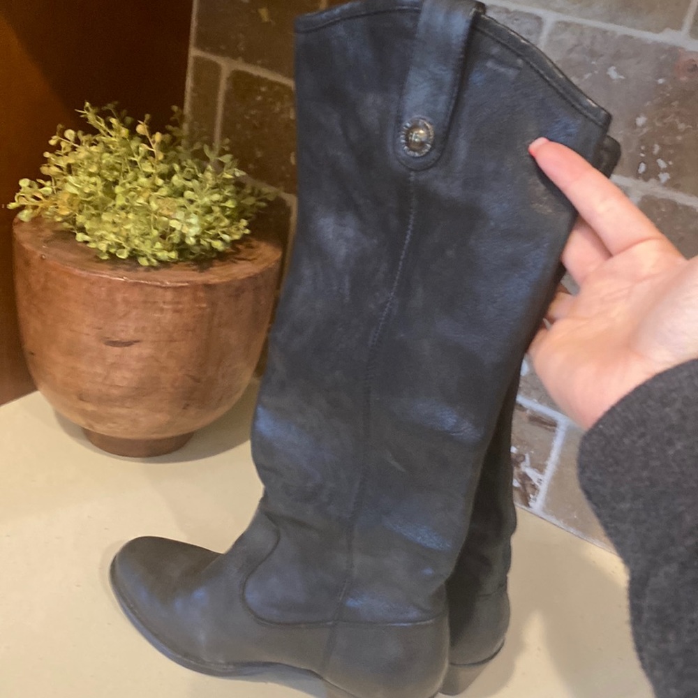 Frye mid-calf black boots. 7.5